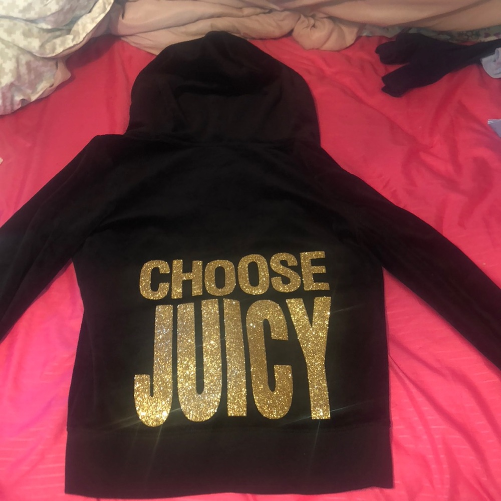 ✨ JUICY COUTURE  BLING ZIP HOODIE